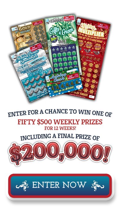 Enter For a Chance to Win 50 $500 prizes for 12 Weeks! Including a Final Prize of $200,000! Enter Now!